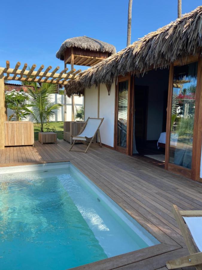 Tiki Pool'S Bungalows Fortim Luaran gambar